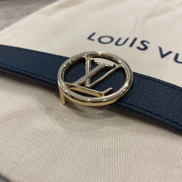 Ladies Louis Vuitton Reversible Belt - Picture 6 of 7
